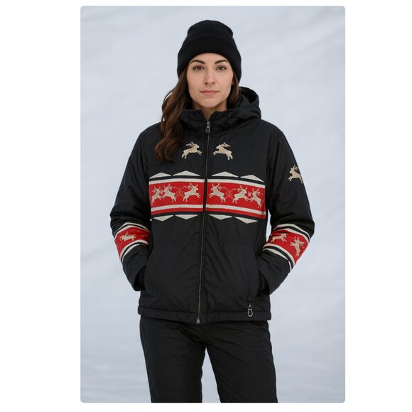 Vintage Deer BOGNER Embroidered Ski Snow Jacket - Picture 1 of 14